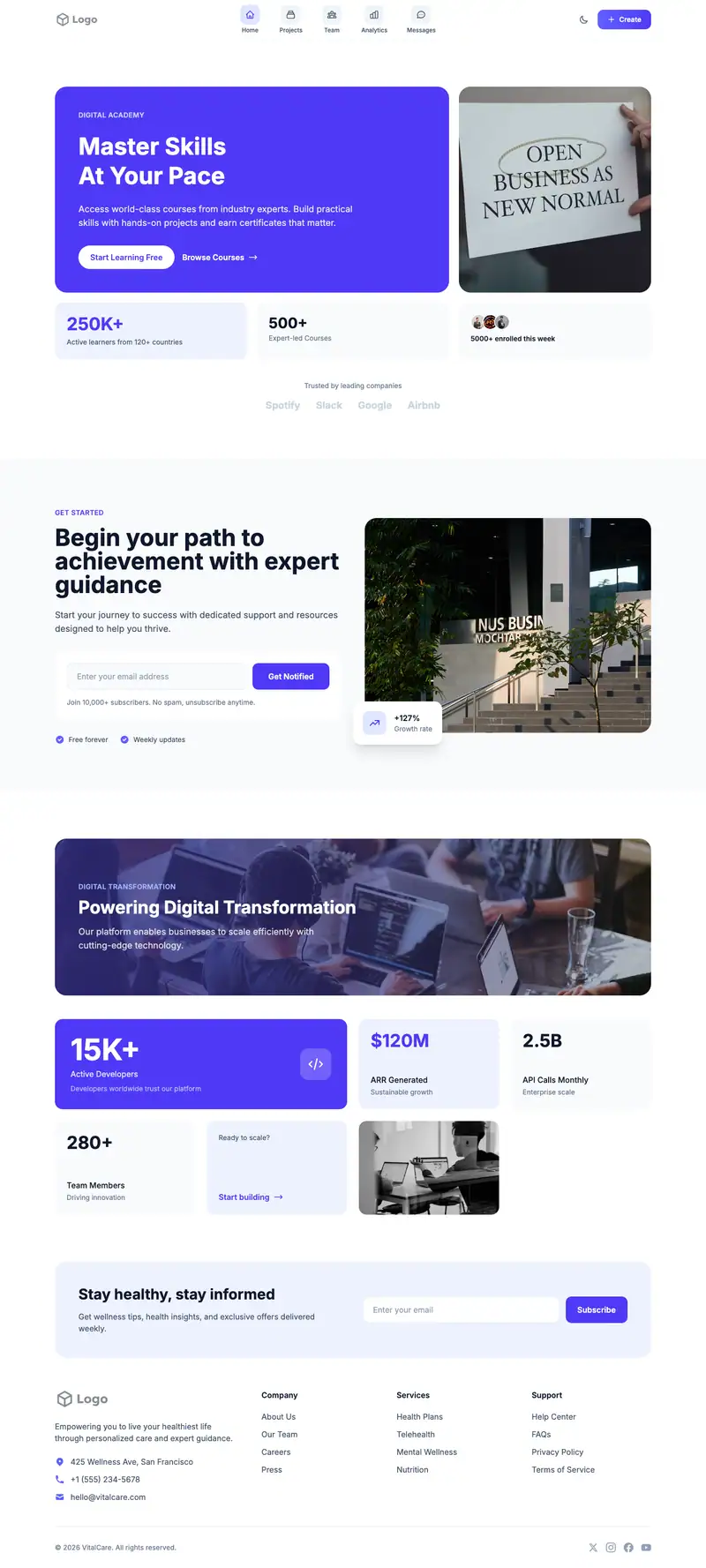 Nft Platform template