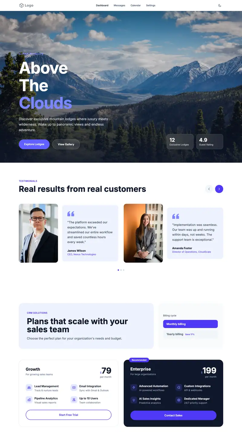 City Tour Company template