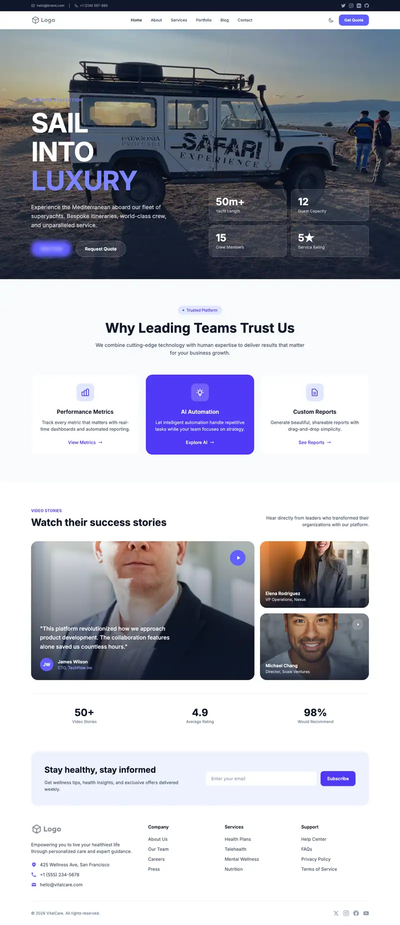 Safari Operator template