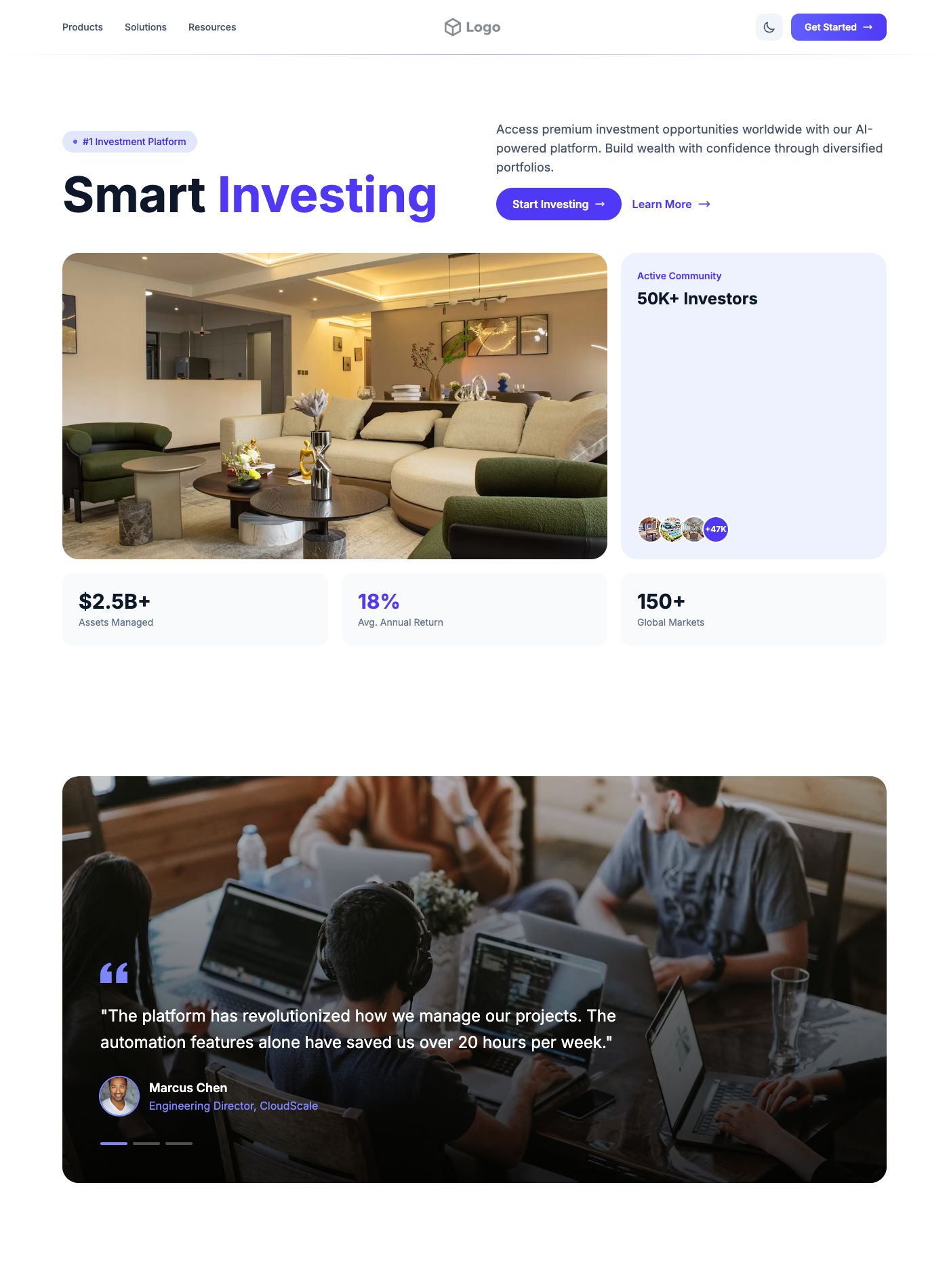 Property Investment Template preview